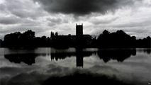 Gloucester Cathedral in the Floods of 07  - Courtesy of the BBC &copy;  All Rights Reserved